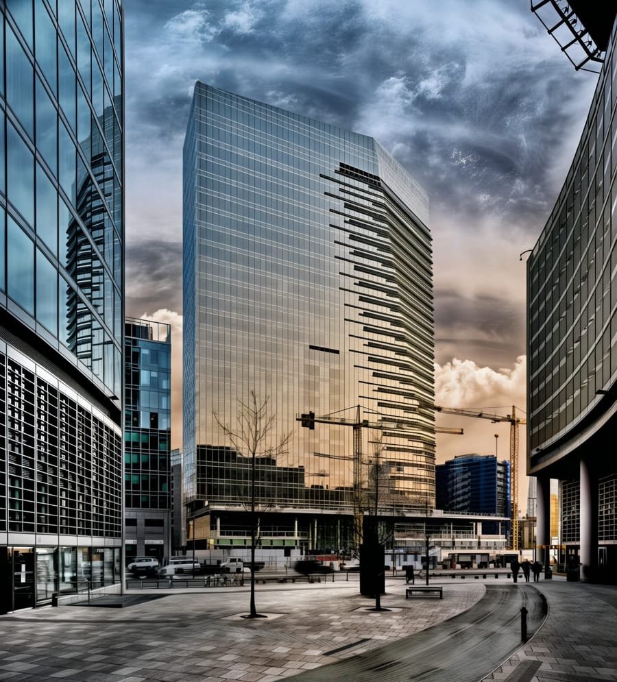 Onyx Solar photovoltaic glass facade, Gioia 22 Milan